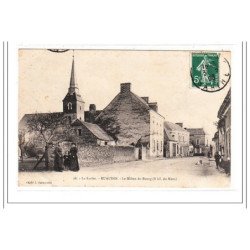 RUAUDIN : le milieu du bourg - tres bon etat