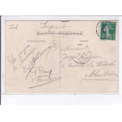 BESANCON: aviation, monoplan piloté par Hanriot, 1911, meeting - très bon état