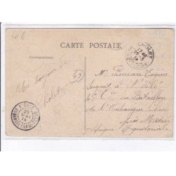 CHOLET: aviation, ballon rond, mi-carême 1914, groupe breton - très bon état