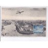 NANTES: aviation 1910, une promenade de Morane au-dessus de la loire, vignette - très bon état