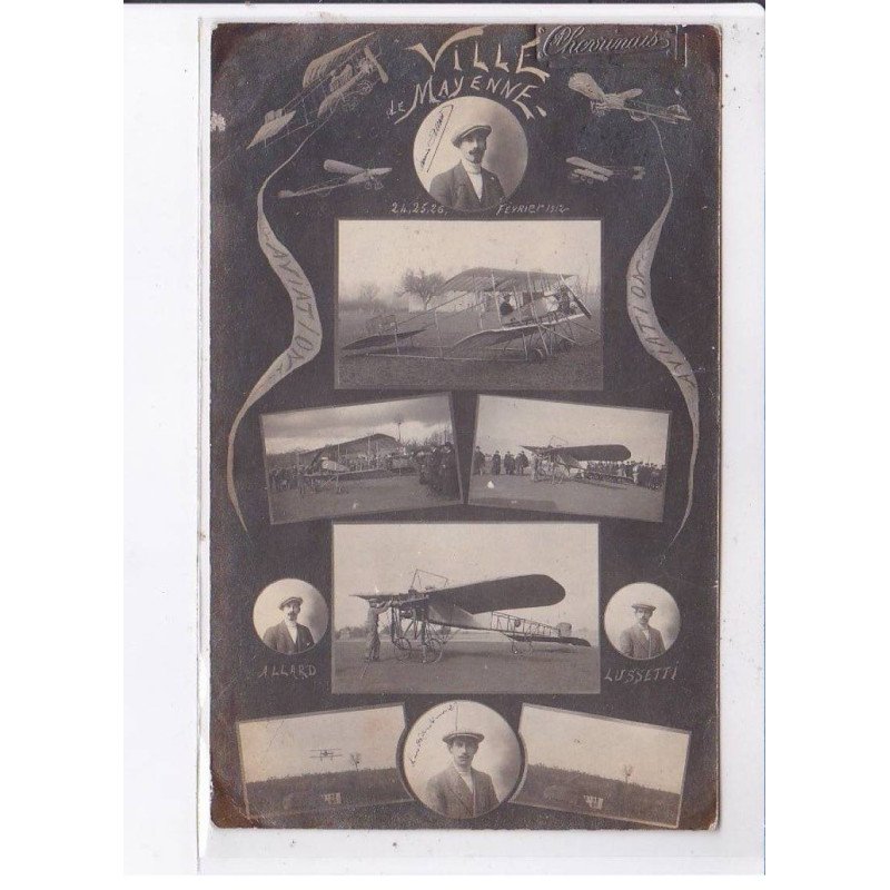 MAYENNE: aviation, Allard, Lussetti - très bon état