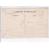 NANTES: 1910, aviation, biplan farman et monoplan antoinette en plein vol, vignette - très bon état