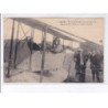 NANTES: aviation 1913, départ de Mme Richer sur biplan Caudron - état