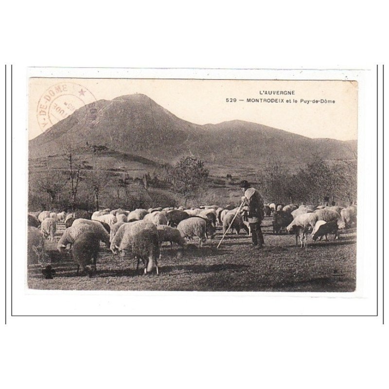 L'AUVERGNE : montrodeix et le puy-de-dome - tres bon etat