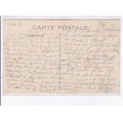 FONTGUENAND: aterrissage d'un aéroplane militaire, aviation - très bon état