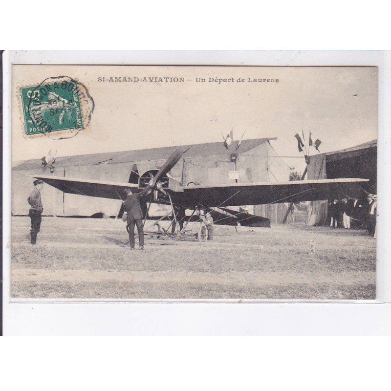 SAINT-AMAND: aviation, un départ de laurens - très bon état