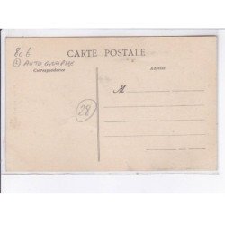 CHARTRES: E. Saulquin sur biplan Savary type militaire, autographe, aviation - très bon état