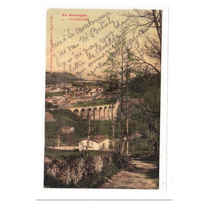 AUVERGNE : olliergues - tres bon etat