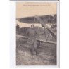 LE CROTOY: l'aviatrice Mme Driancourt et son biplan caudron - très bon état