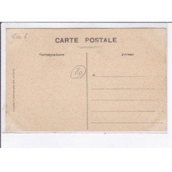 LE CROTOY: l'aviatrice Mme Driancourt et son biplan caudron - très bon état