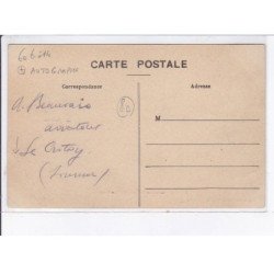 LE CROTOY: aviation, aviateur Beauvais et le biplan caudron frères, autographe - état