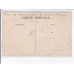 LE CROTOY: aviation, école aviation des frères caudron, Gaston Caudron sur son biplan, autographe - très bon état