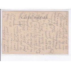 LE CROTOY: aviation, lieutenant Pèralda officier de légion d'honneur pilotant biplan militaire Picardie - très bon état