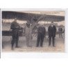 LE CROTOY: école d'aviation, M. Maquennehen sénateur de la somme biplan caudron - état