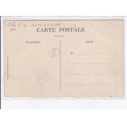 LE CROTOY: école aviation des frères caudron René Caudron emmenant son père, autographe - état
