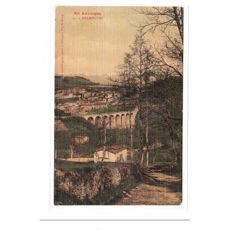AUVERGNE : olliergues - tres bon etat