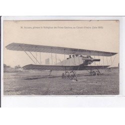 LE CROTOY: aviation Allard pilotant multiplace frères caudron circuit d'anjou 1912 - très bon état