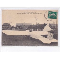 RUE: aviation monoplan caudron frères monté par gaston caudron - très bon état