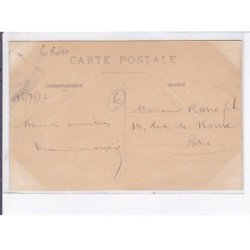 RUE: aviation aviateur constructeur gaston caudron sur son monoplan - état