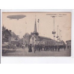 GRANDVILLIERS: aviation, place barbier, passage du "liberté" - très bon état