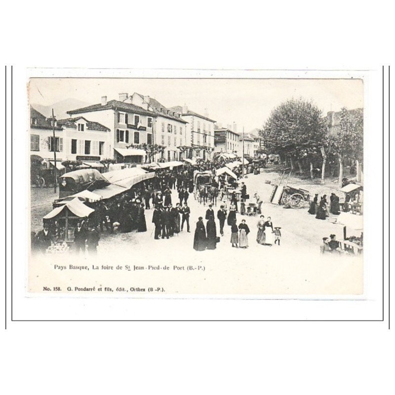St-JEAN-PiDE-de-PORT : la foire - tres bon etat