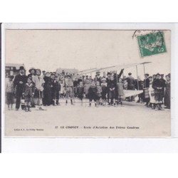 LE CROTOY: aviation, école aviation des frères caudron - très bon état