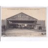 BOULOGNE-sur-MER: aviation, hangar de l'aéro-club sortie d'un biplan farman - très bon état