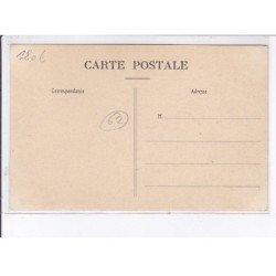 BOULOGNE-sur-MER: aviation, hangar de l'aéro-club sortie d'un biplan farman - très bon état