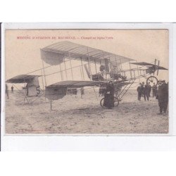 MAUBEUGE: aviation, meeting, champel sur biplan voisin - très bon état