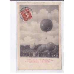 ANICHE: aviation, ballon rond deux ballon club au concours international de lille 1909, Jules Charlier - très bon état