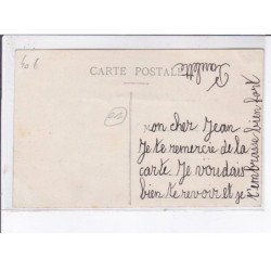 AMBERIEU: aviation, monoplan blériot, monté par mouthier faisant des essais - très bon état