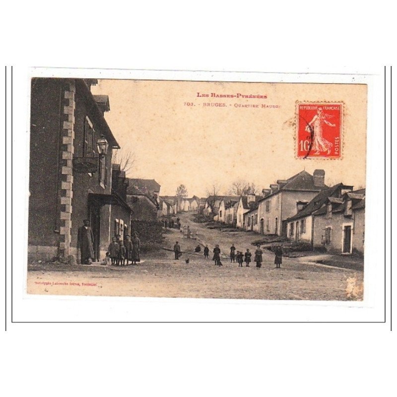 BRUGES : quartier maubec - etat