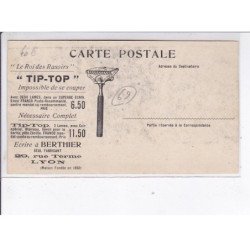 LYON: souvenir de l'aviation en 1910, le roi des rasoirs "tip-top" - très bon état
