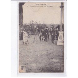 LYON: aviation, le chronométrage des hauteurs - très bon état