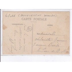 LE CROTOY: l'aérodrome caudron - état (partiellement décollée)