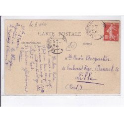 LE CROTOY: aérodrome, appareil caudron, type militaire 2 places, aviation - état