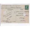 LE CROTOY: aviation Lt. fargues et son biplan caudron frères - état