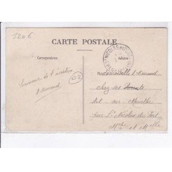MONTCORNET: aviation, concours d'aéroplane militaires 1911 biplan maurice farman piloté par Bara - très bon état