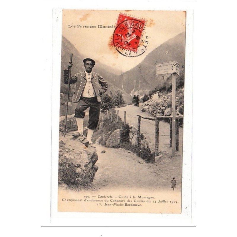 CAUTERETS : guide a la montagne - tres bon etat