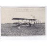 AGEN: aviation, souvenir des manoeuvres d'automne pilote caporal d'autroche devant son appareil - état