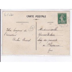 AGEN: aviation, souvenir des manoeuvres d'automne pilote caporal d'autroche devant son appareil - état