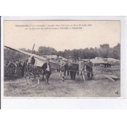 MARMANDE: grandes fêtes d'aviation 1912 avec le concours des célèbres aviateurs fischer et issartier - état