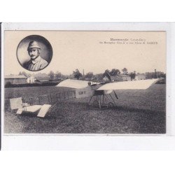 MARMANDE: le monoplan Elan II et son pilote M. Sarrus - très bon état