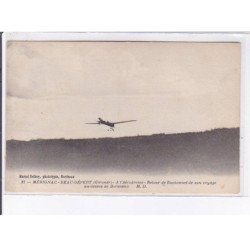 MERIGNAC-BEAU-DESERT: aviation, à l'aérodrome retour de Ruchonnet de son voyage au-dessus de bordeaux - très bon état