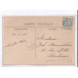 BORDEAUX: ballon rond, aviation, fête fédérale, aéronautique le ballon "aéro-club" - très bon état