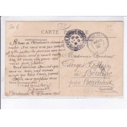 BORDEAUX: ballon rond, aviation, concours ballon pendant fêtes présidentielles attendant le départ - très bon état