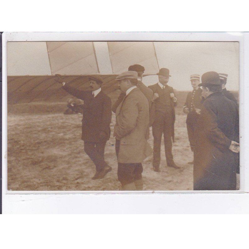 CROIX-D'HINS: aviation, Victor Rigal biplan voisin - très bon état