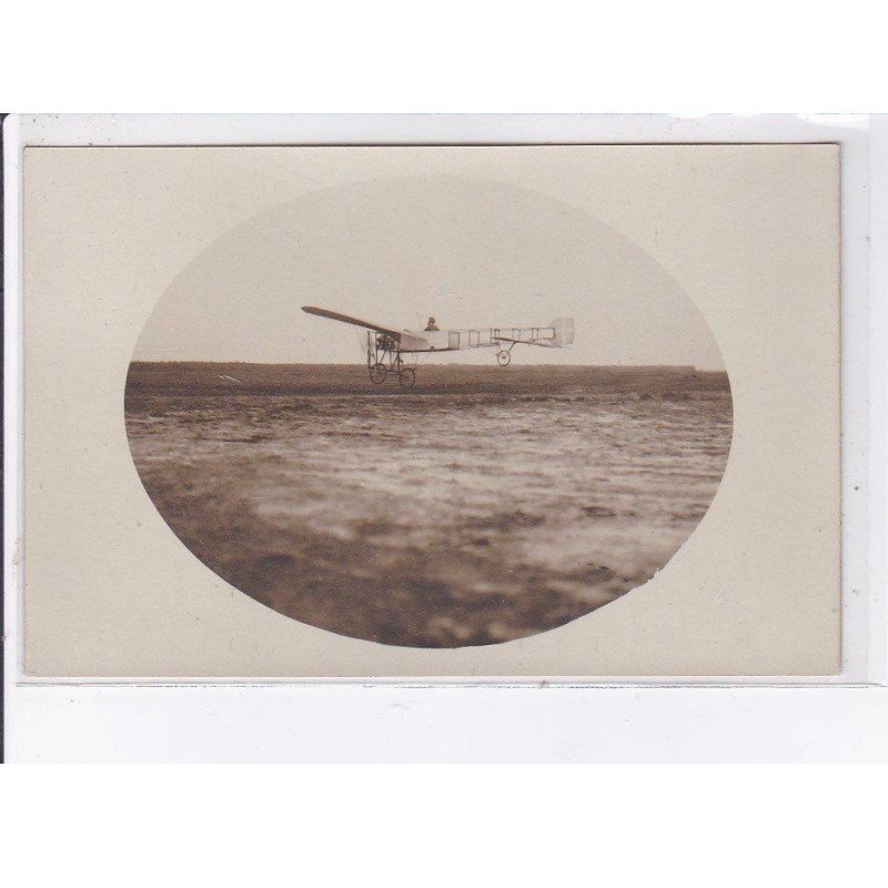 CROIX-D'HINS: aviation, aviateur Leblon sur monoplan Blériot XI - très bon état CROIX-D'HINS: aviation, aviateur Leblon sur monoplan Blériot XI - très bon état