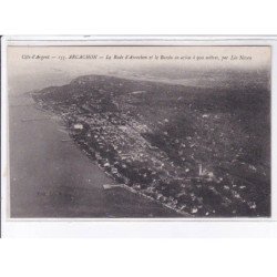 ARCACHON: aviation rade d'arcachon bassin en avion à 900 mètres par Leo Neveu, hydravion - très bon état