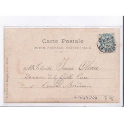 BORDEAUX: aviation grand concours de ballons ronds du 12 mai 1904 - très bon état
